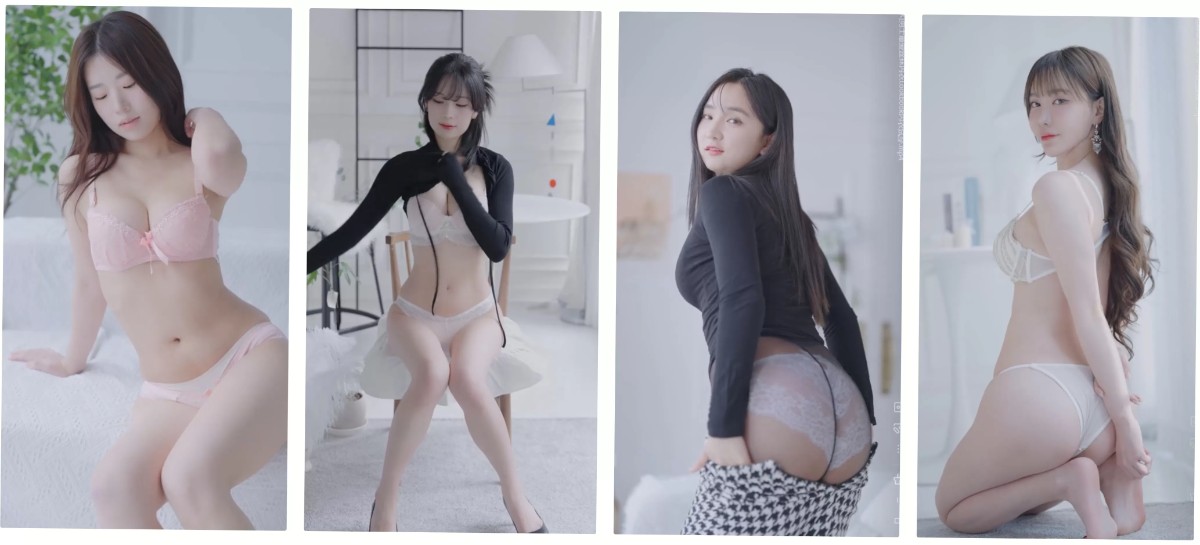 摄影教材、韩国美女模特/内衣/丝袜 试穿/换衣合集，4K超高清画质，共28GB-zb博客