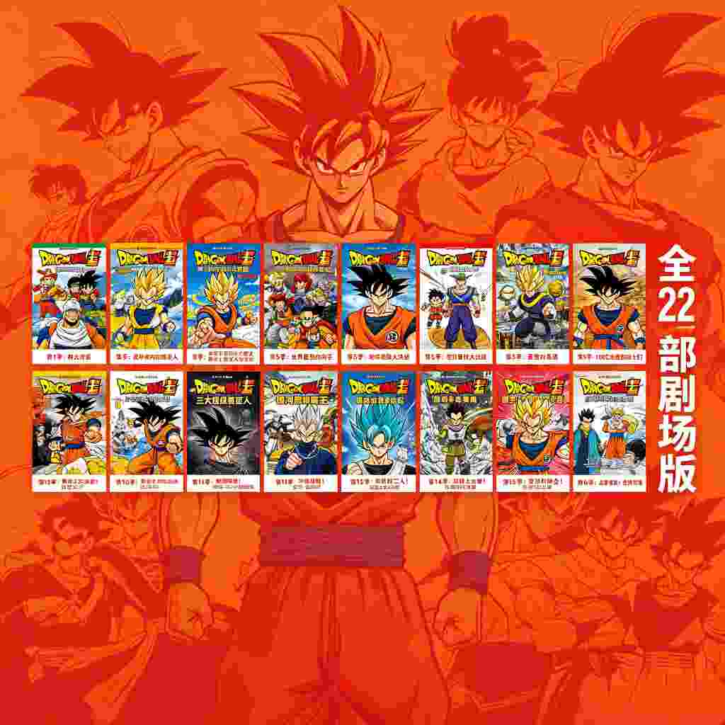 稀缺珍藏｜七龙珠16季全+22部剧场版 完整合集资源 重温童年经典-zb博客